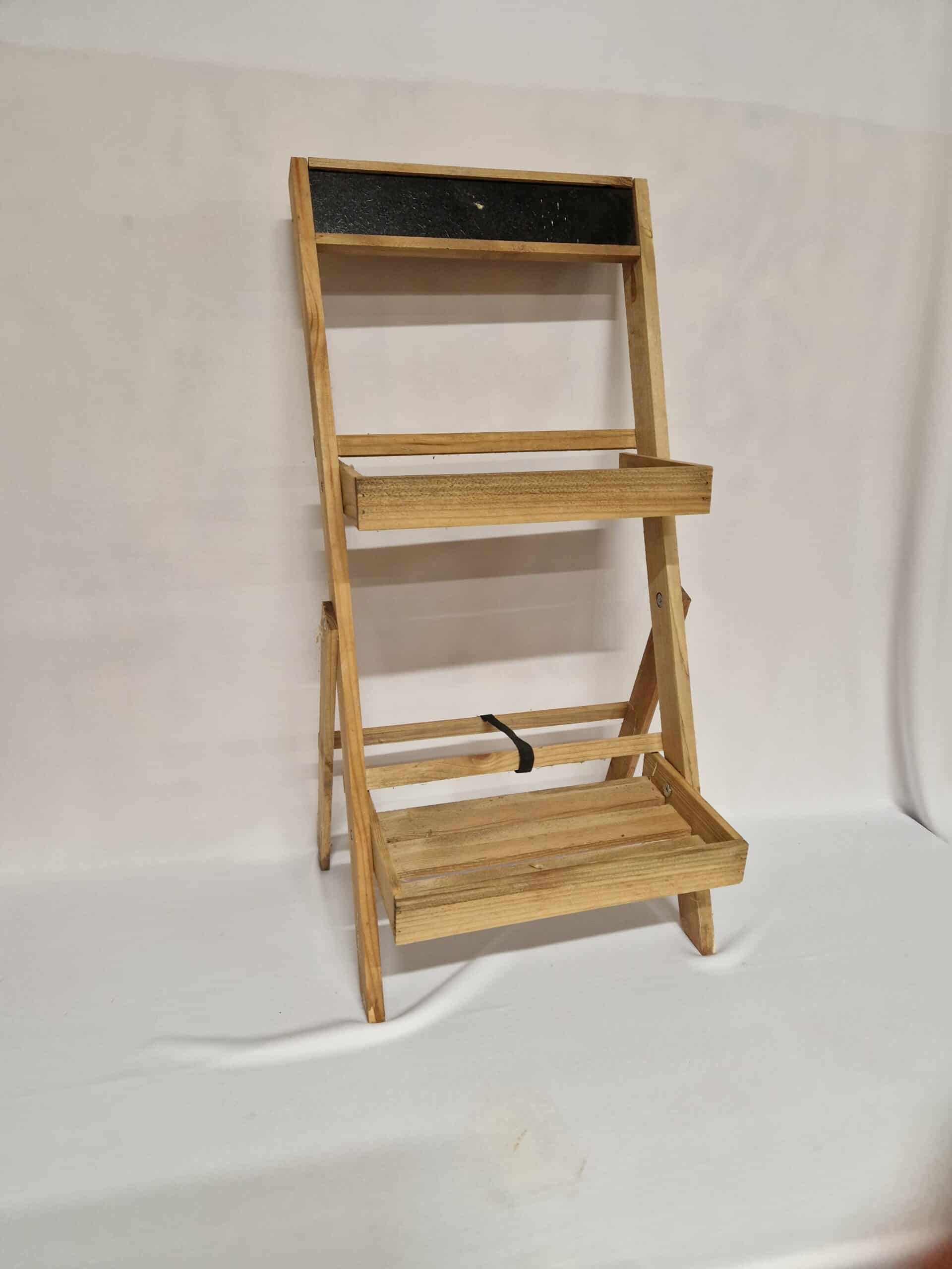 Porte-revues 2 tablettes